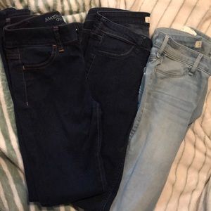 Lots of 3 skinny jeans